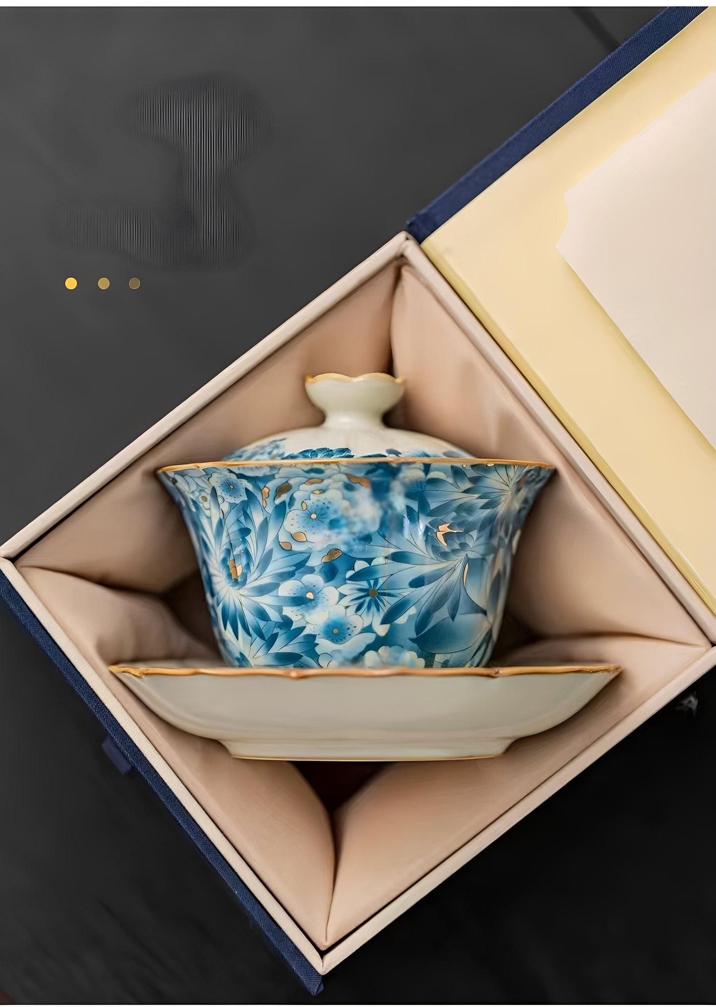 Golden Flora Majesty Tea Set