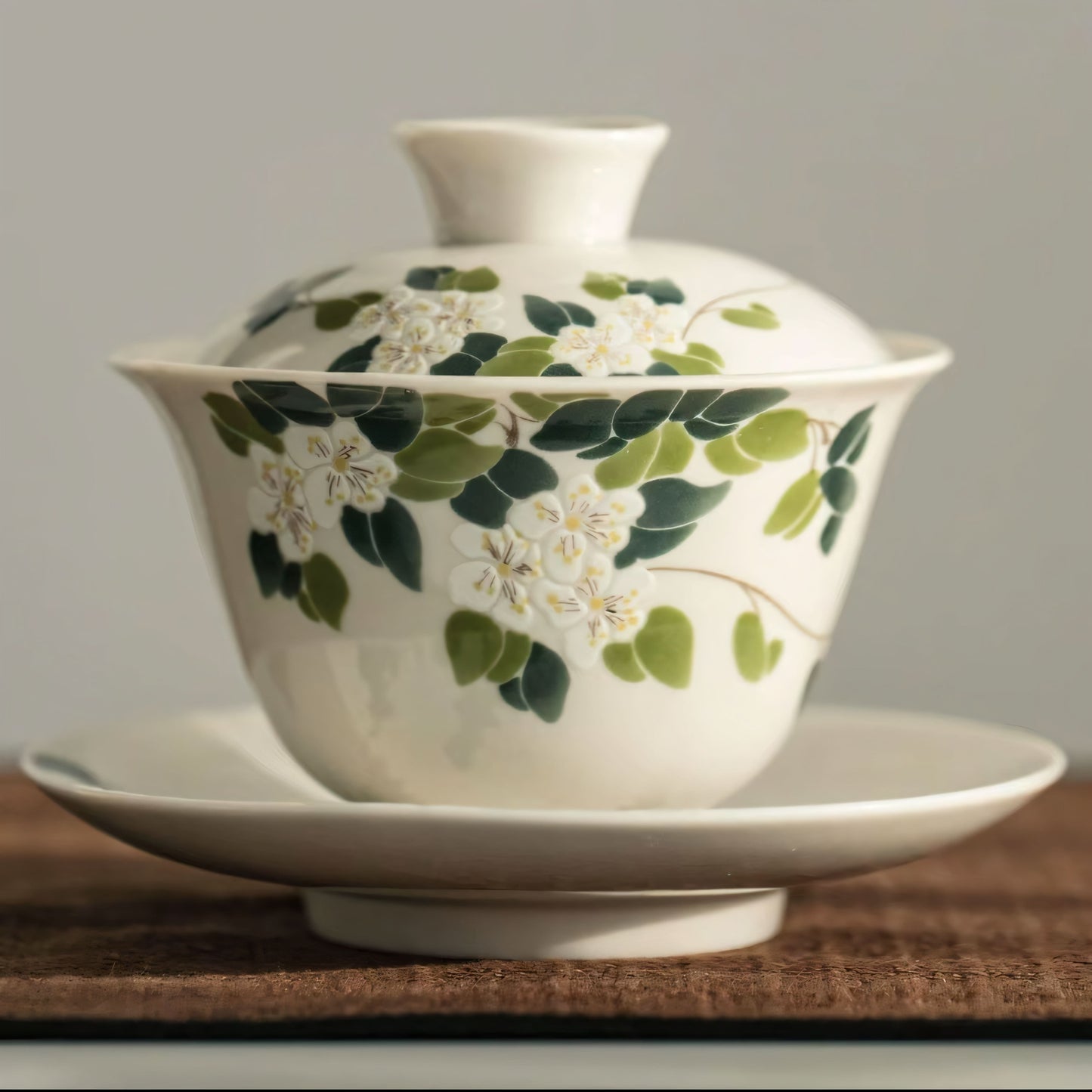 Botanical Ash Glazed Tea Set