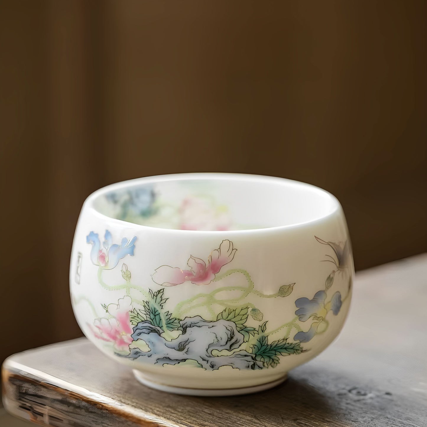 Butterfly & Blossom Zen Meditation Cup
