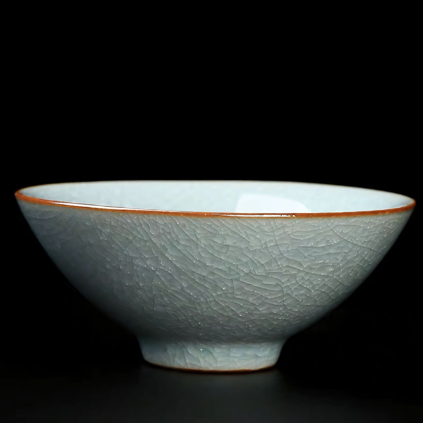 Ru kiln ice flower tea cup