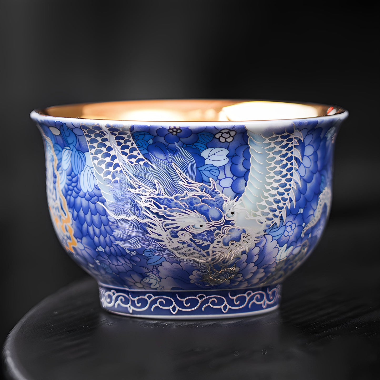 Auspicious Dragon & Phoenix Cup