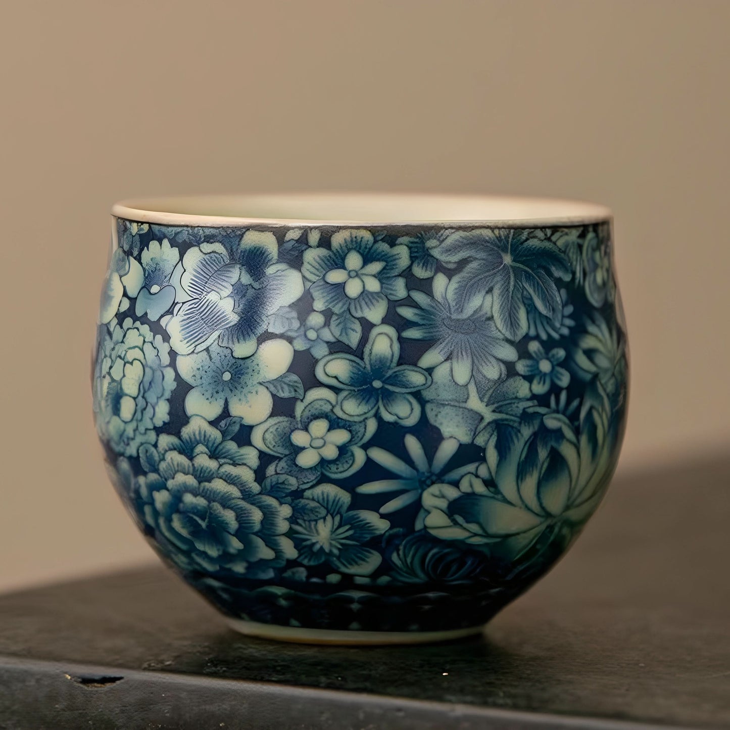 Floral Opulence Tea Cup