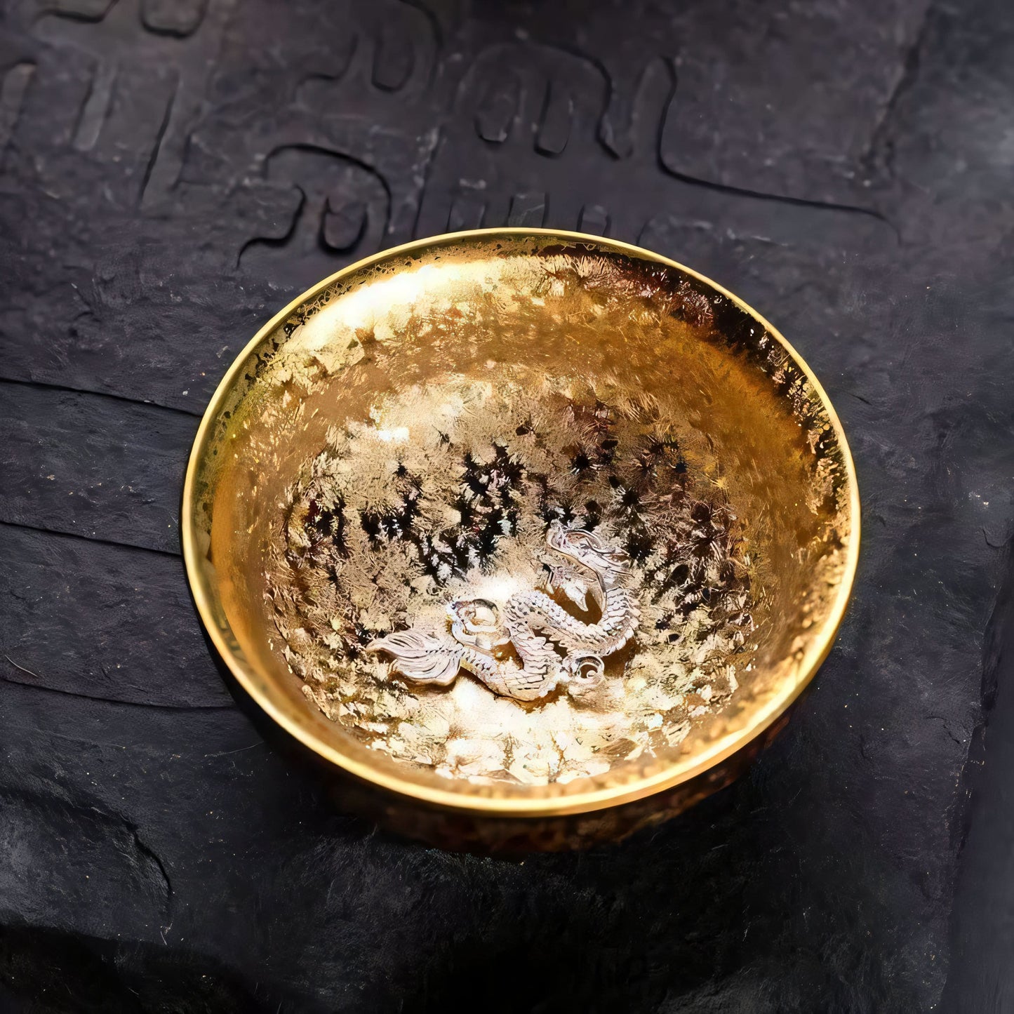 Tenmoku Glaze Ceramic Jian Zhan