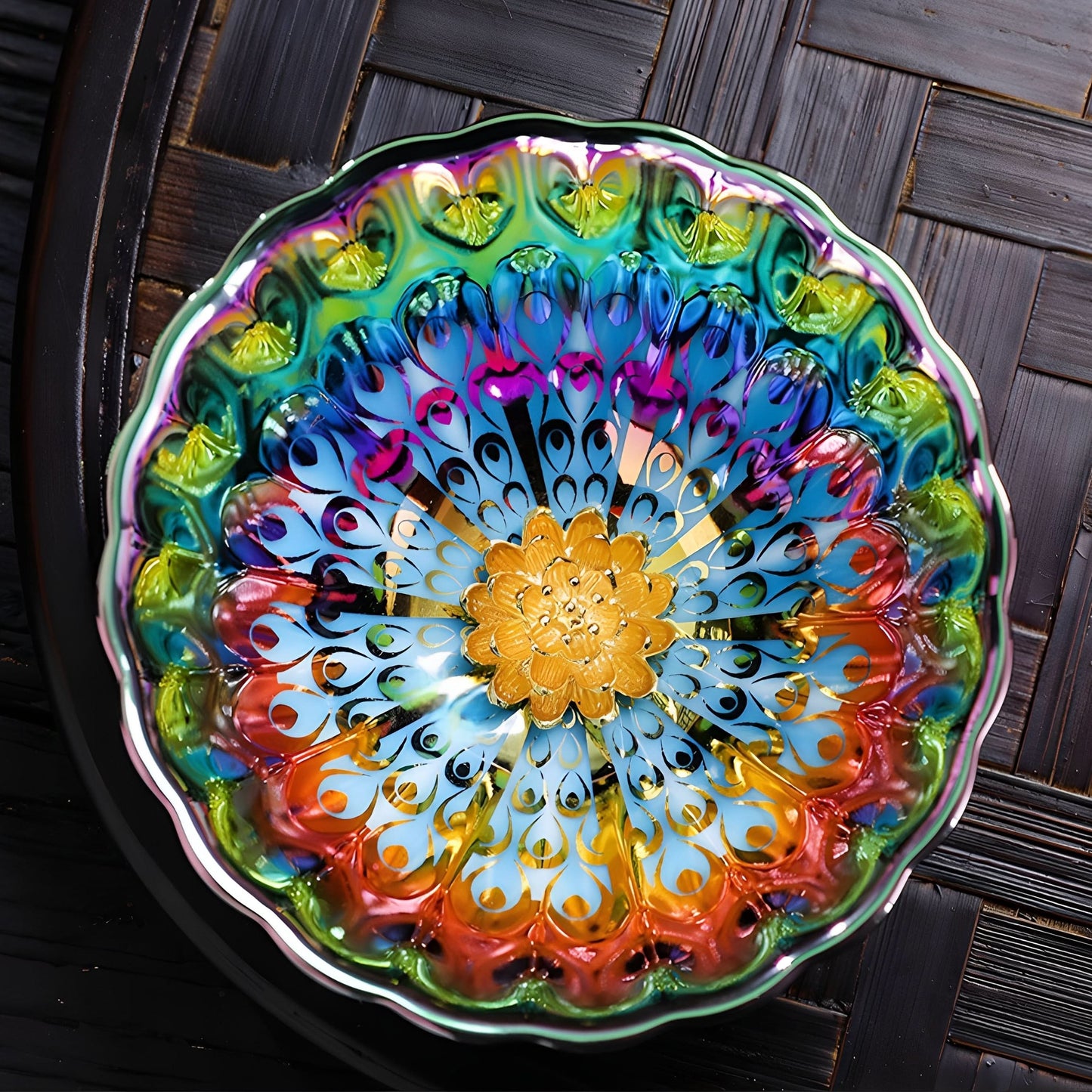 Iridescent Gilded Jian Zhan