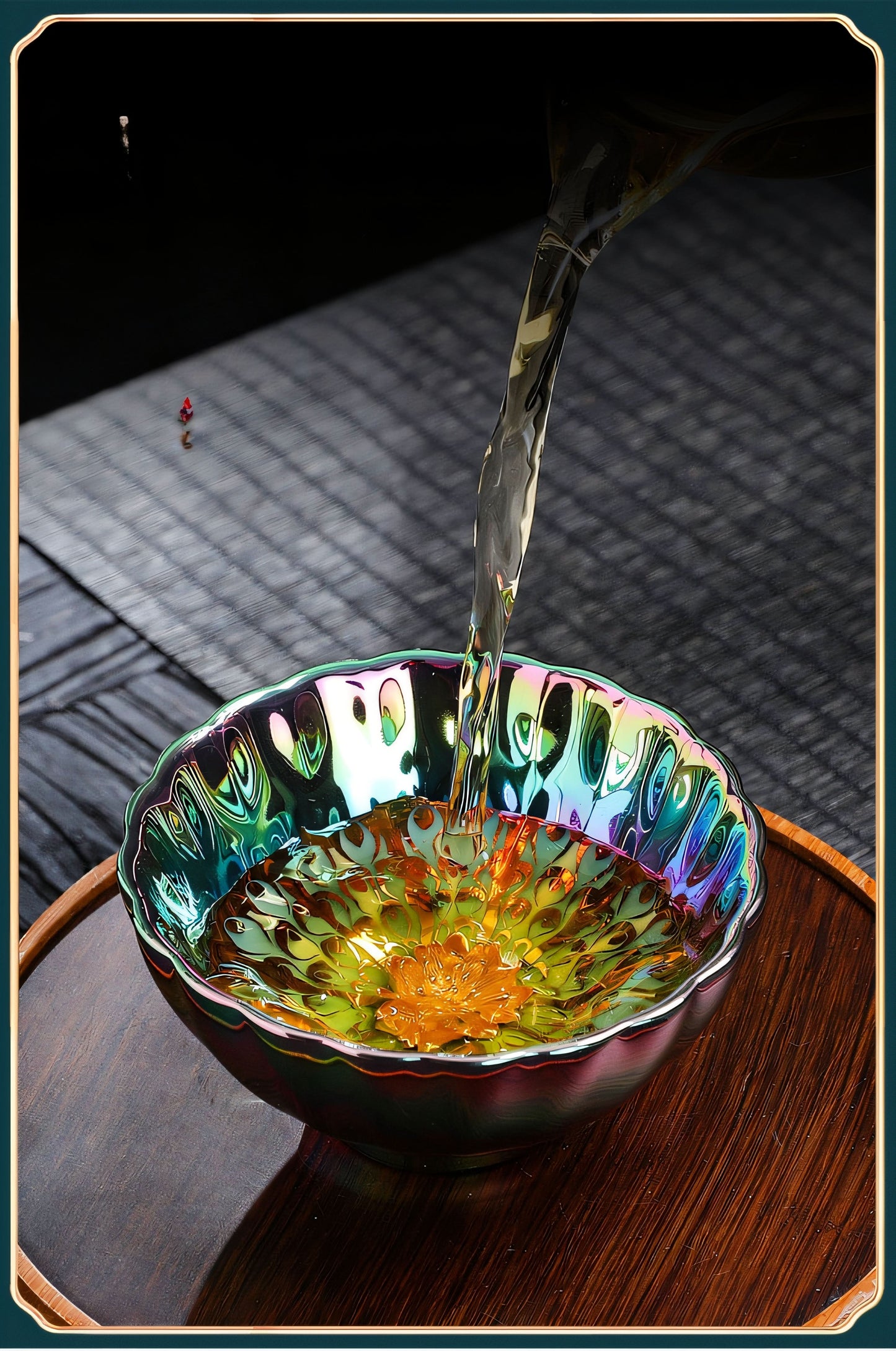 Iridescent Gilded Jian Zhan