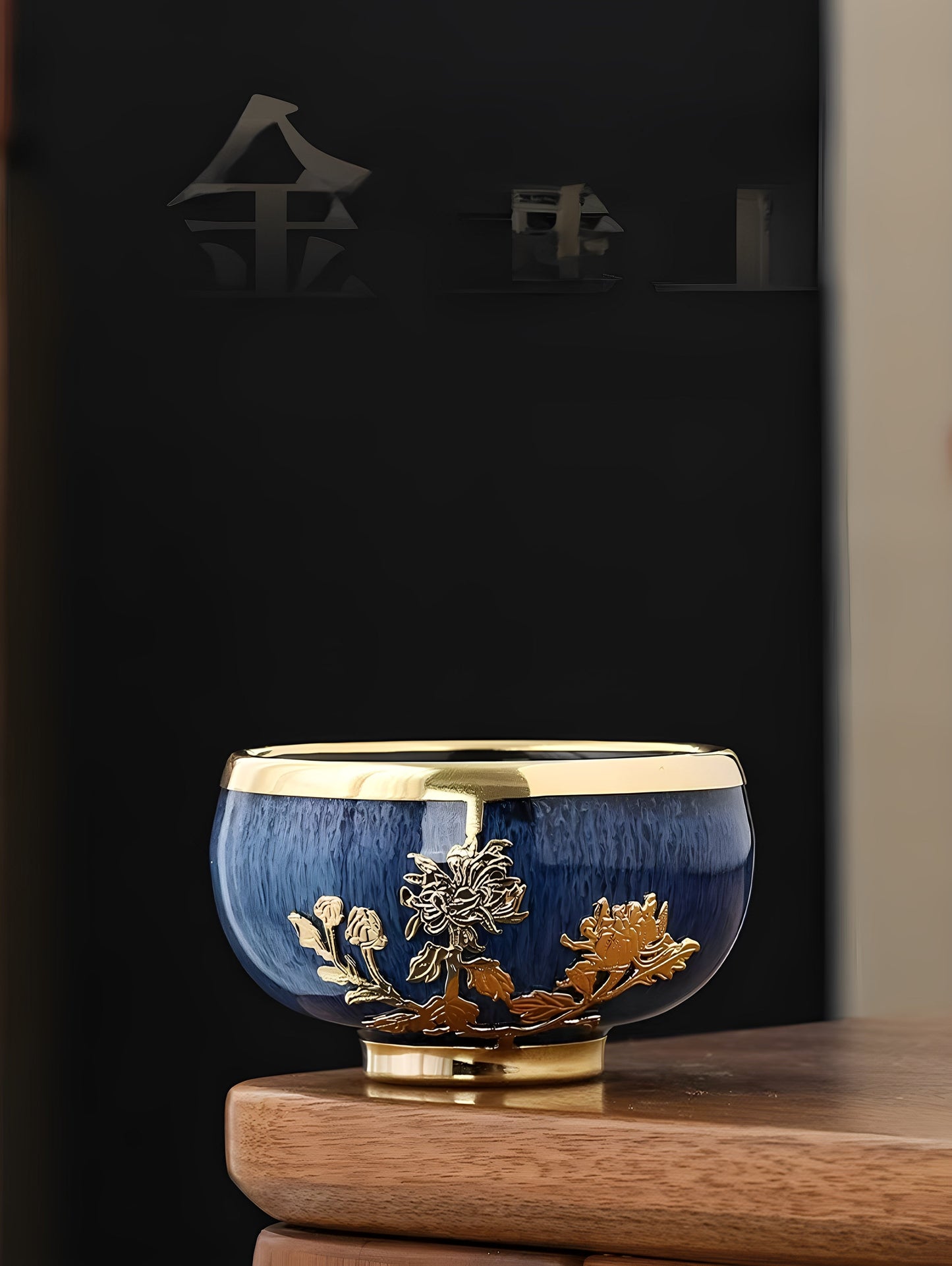 Gold Inlaid With Jade