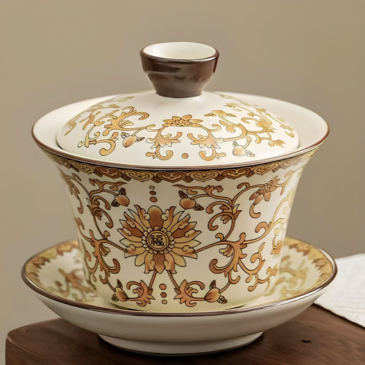 Enamel Majesty Tea Set