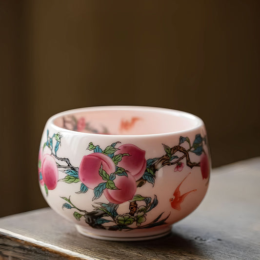 Longevity Peach Zen Meditation Cup