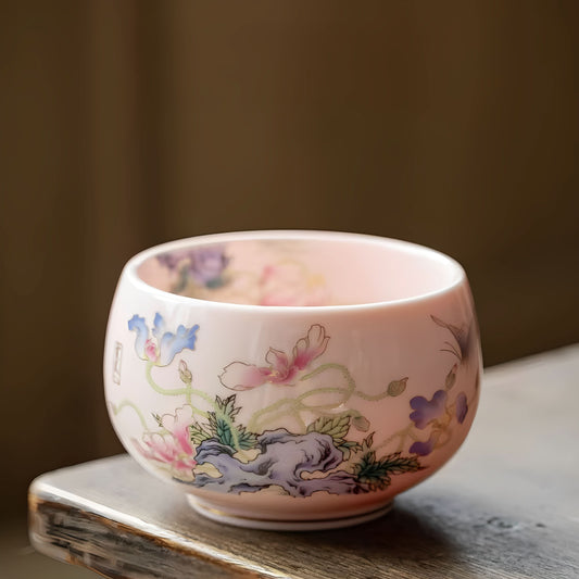 Butterfly & Blossom Zen Meditation Cup