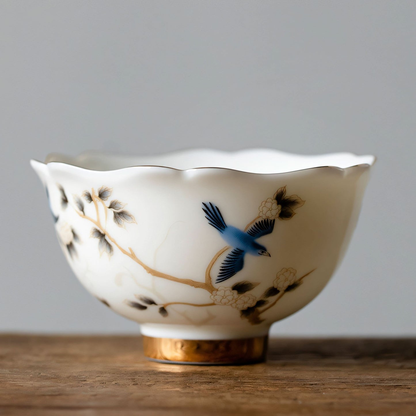 Fine White Porcelain Tea Cup