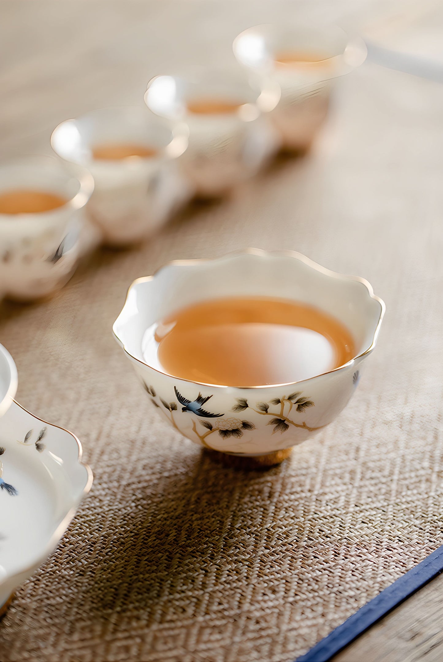 Fine White Porcelain Tea Cup