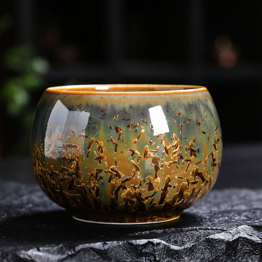 Crystalline Glaze Gongfu Tea Cup