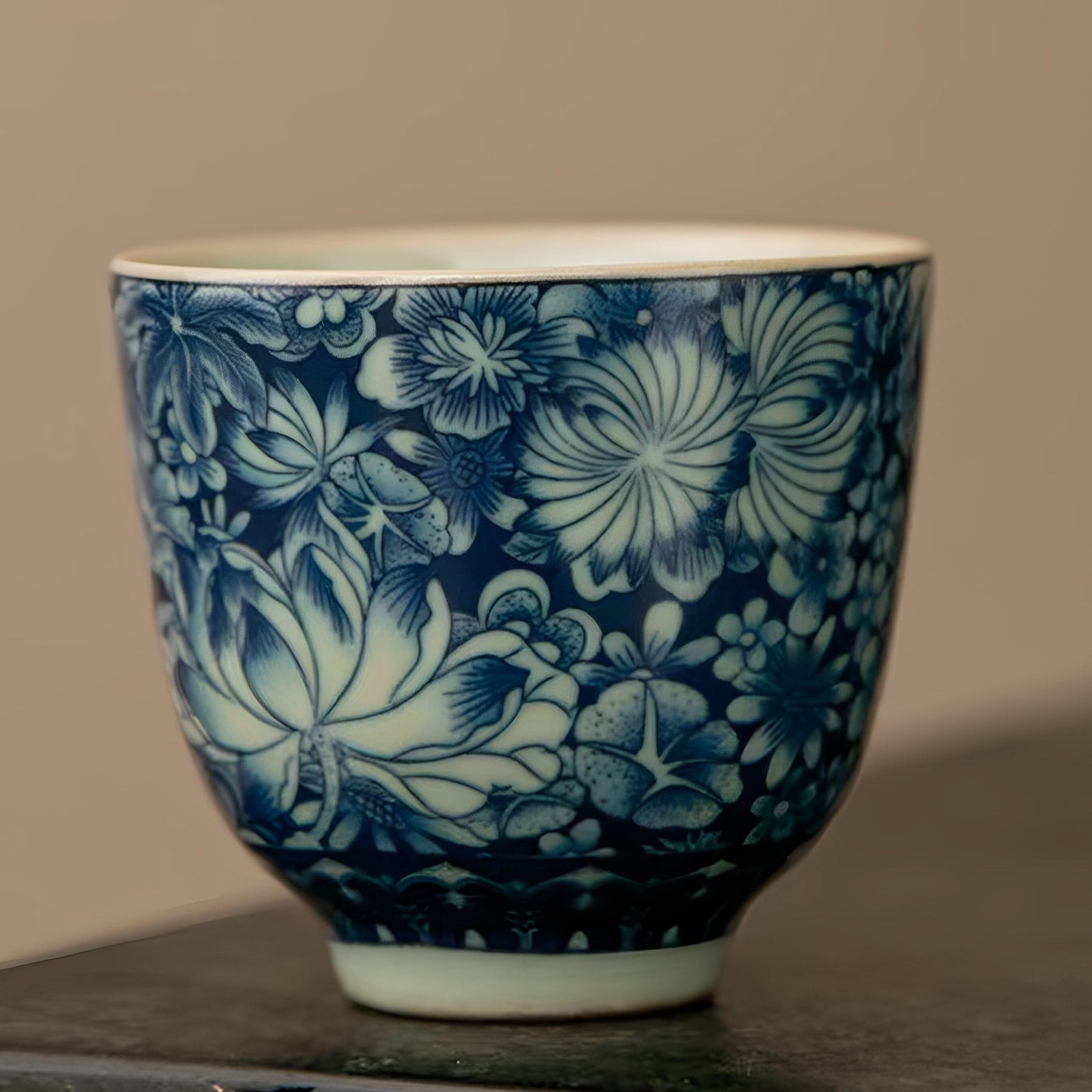 Floral Opulence Tea Cup