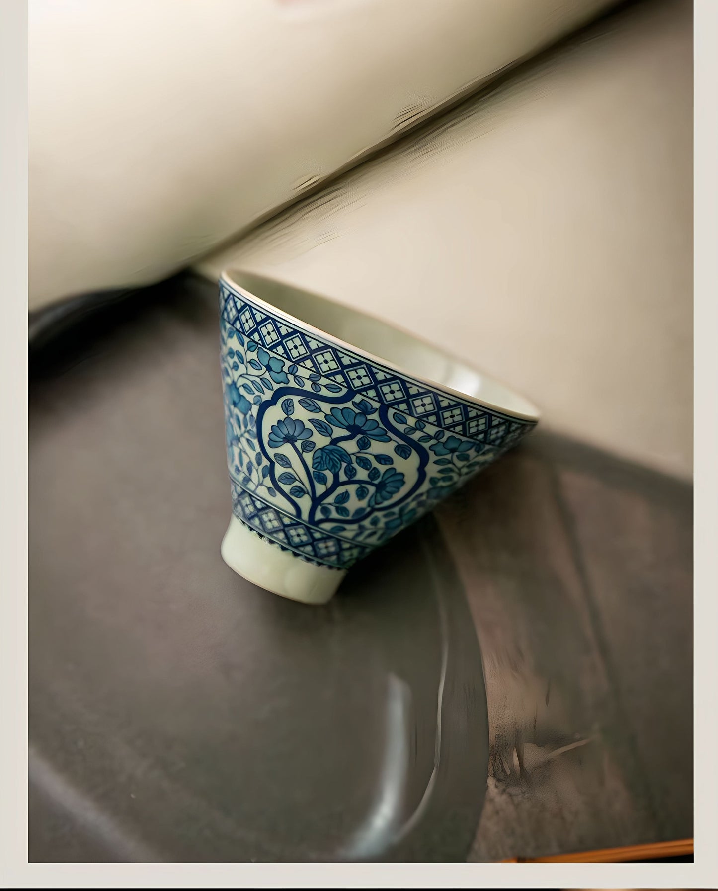 Floral Opulence Tea Cup