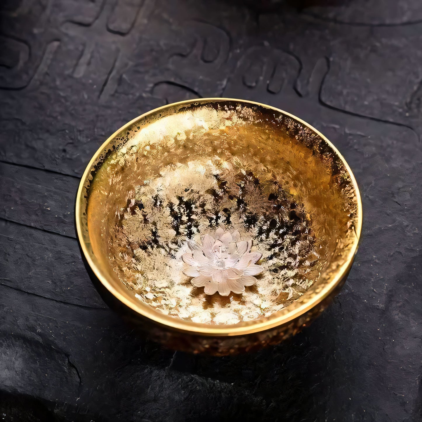 Tenmoku Glaze Ceramic Jian Zhan