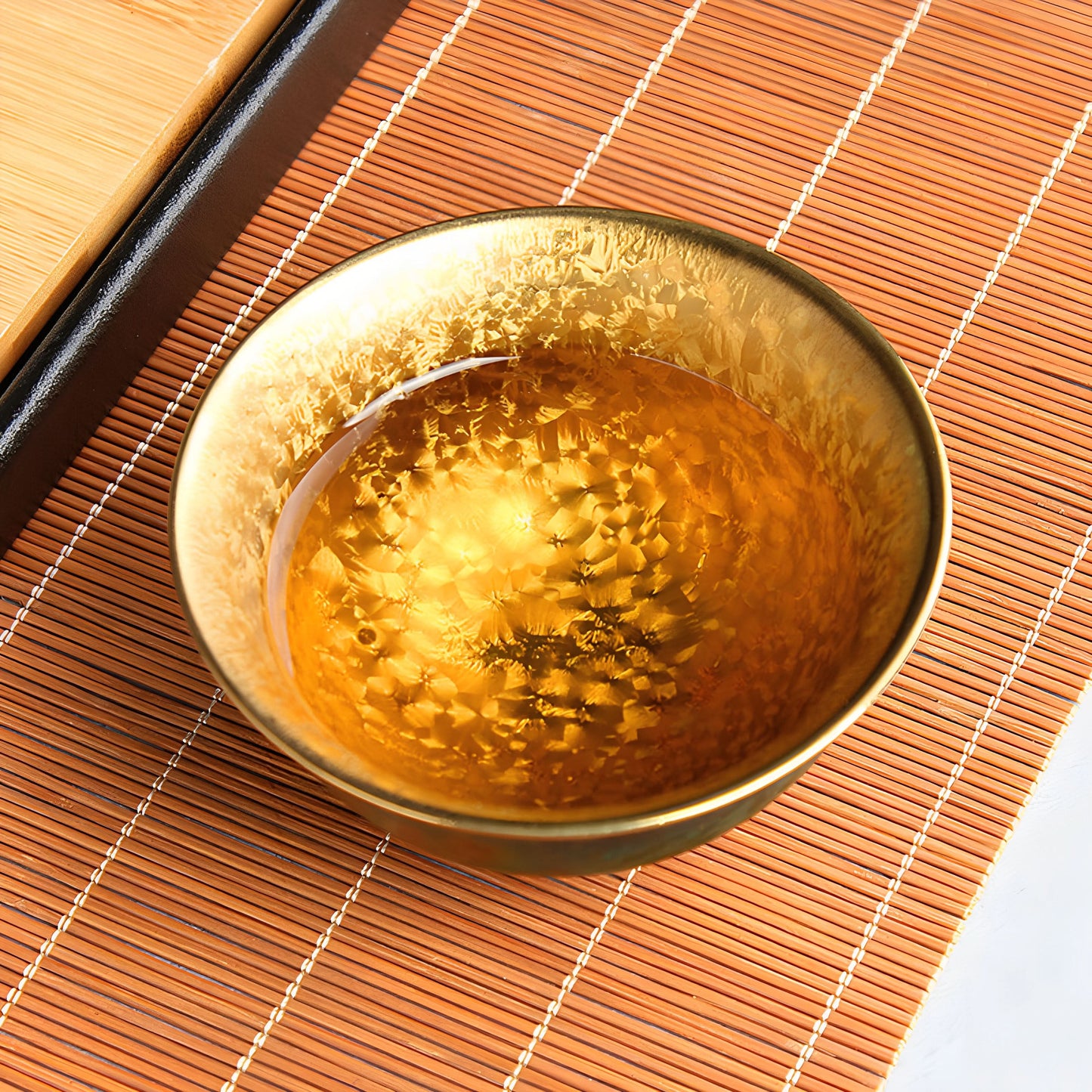 Tenmoku Glaze Ceramic Jian Zhan