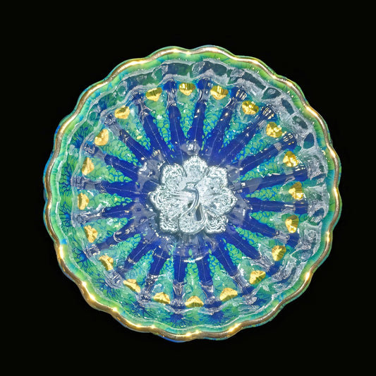Silver Lotus Ceramic Jian Zhan